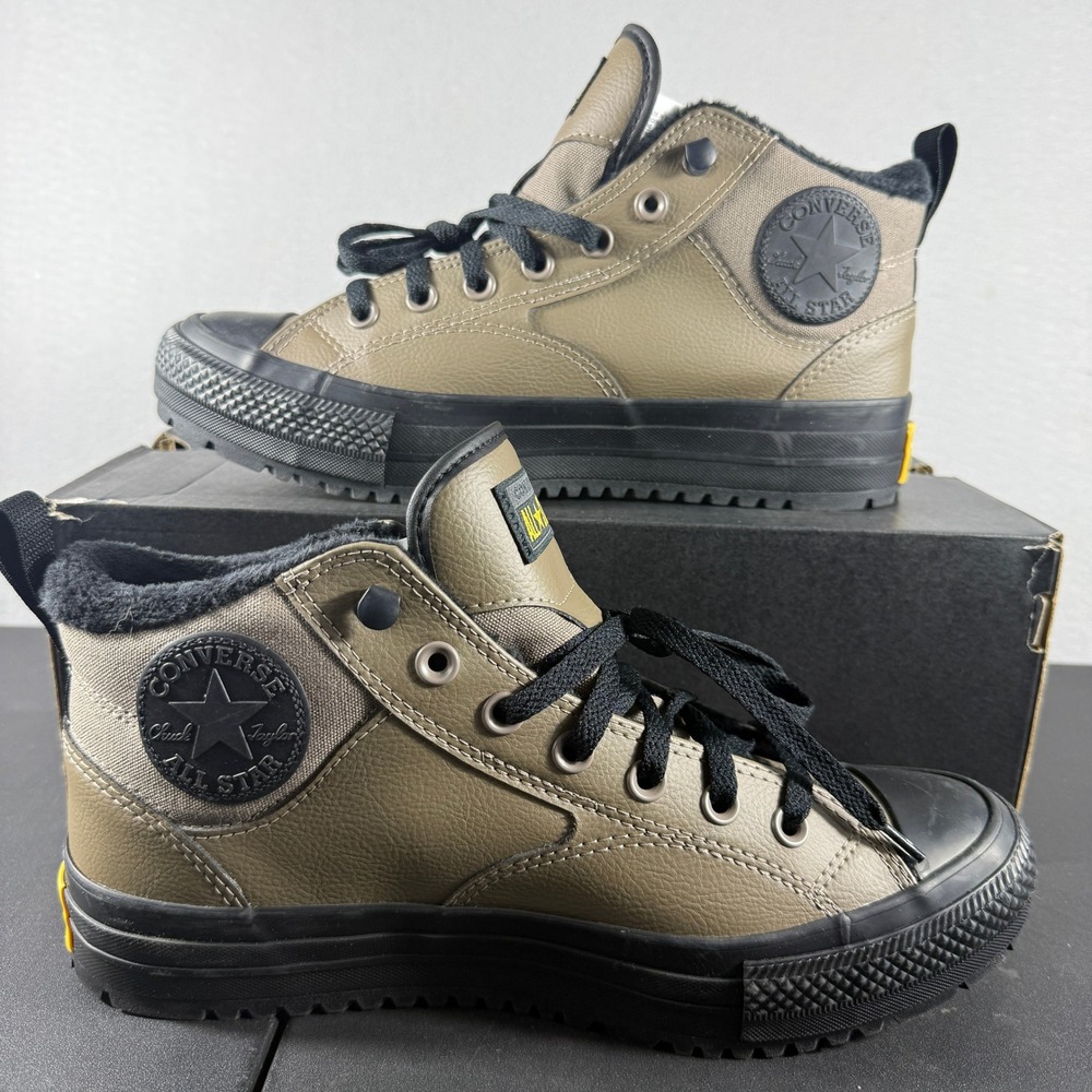 Converse Chuck Taylor All Star City Trek Dark Moss Black Boots A04470C Mens 8.5